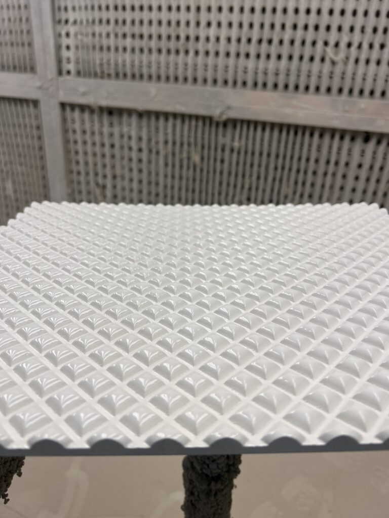 Before and after of cabinet refinishing project